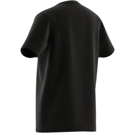 Unisex Kids Essentials Big Logo Cotton T-Shirt, Black, A701_ONE, large image number 13