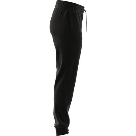 Women Essentials Linear French Terry Cuffed Joggers, Black, A701_ONE, large image number 6