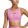 Women Powerimpact Luxe Medium-Support Bra, Pink, A701_ONE, thumbnail image number 2