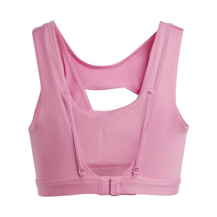 Women Powerimpact Luxe Medium-Support Bra, Pink, A701_ONE, large image number 7