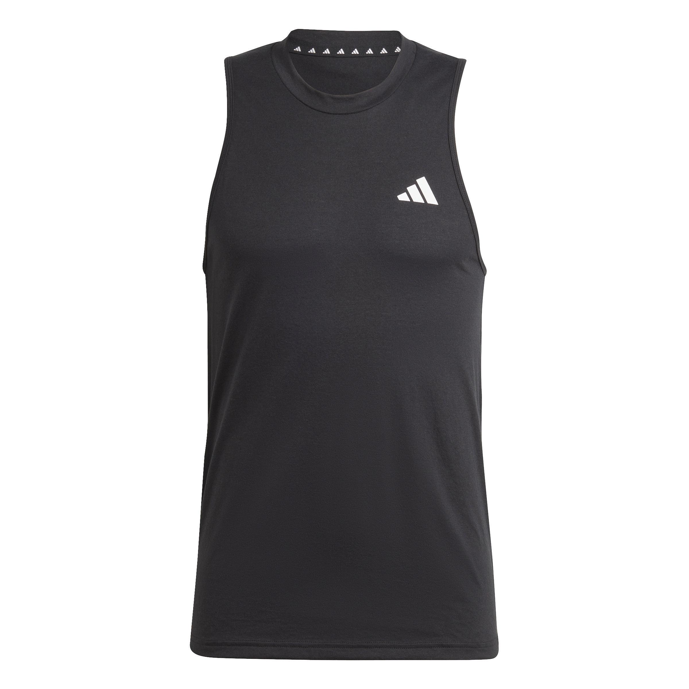Essentials Feelready Training Tank Top, Black, , large image number 6