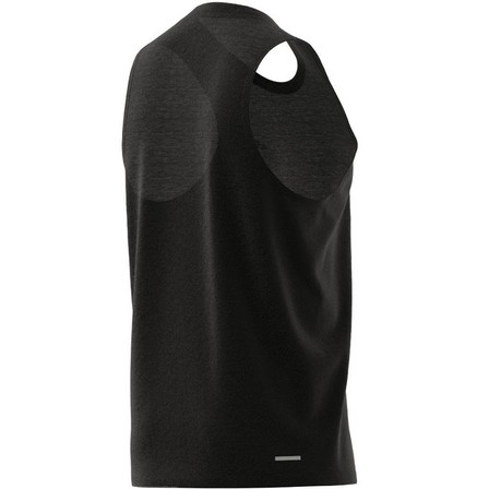 Men Essentials Feelready Training Tank Top, Black, A701_ONE, large image number 8