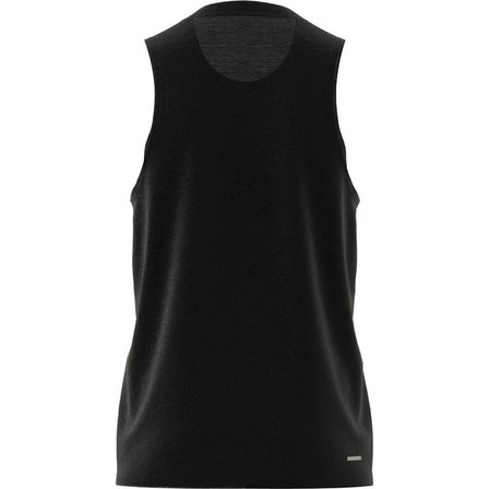 Men Essentials Feelready Training Tank Top, Black, A701_ONE, large image number 9