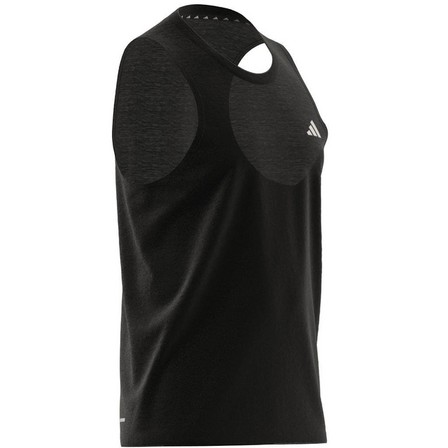 Men Essentials Feelready Training Tank Top, Black, A701_ONE, large image number 10