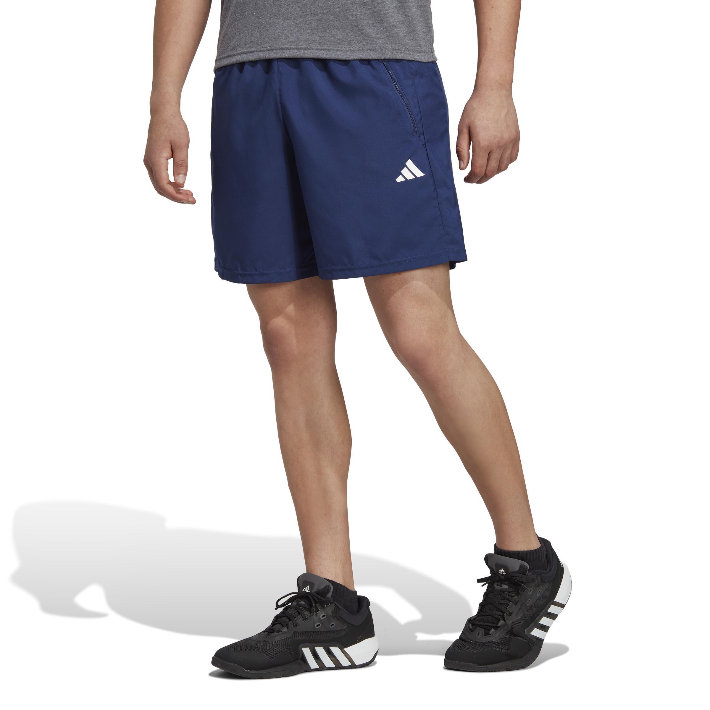 Train Essentials Woven Training Shorts, Blue, A701_ONE, large image number 1