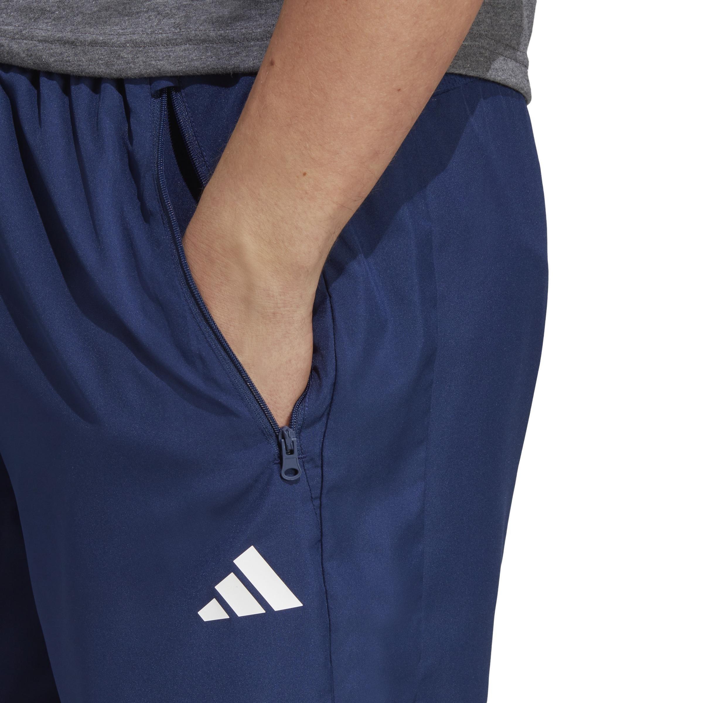 Train Essentials Woven Training Shorts, Blue, , large image number 3