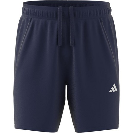 Men Train Essentials Woven Training Shorts, Blue, A701_ONE, large image number 6