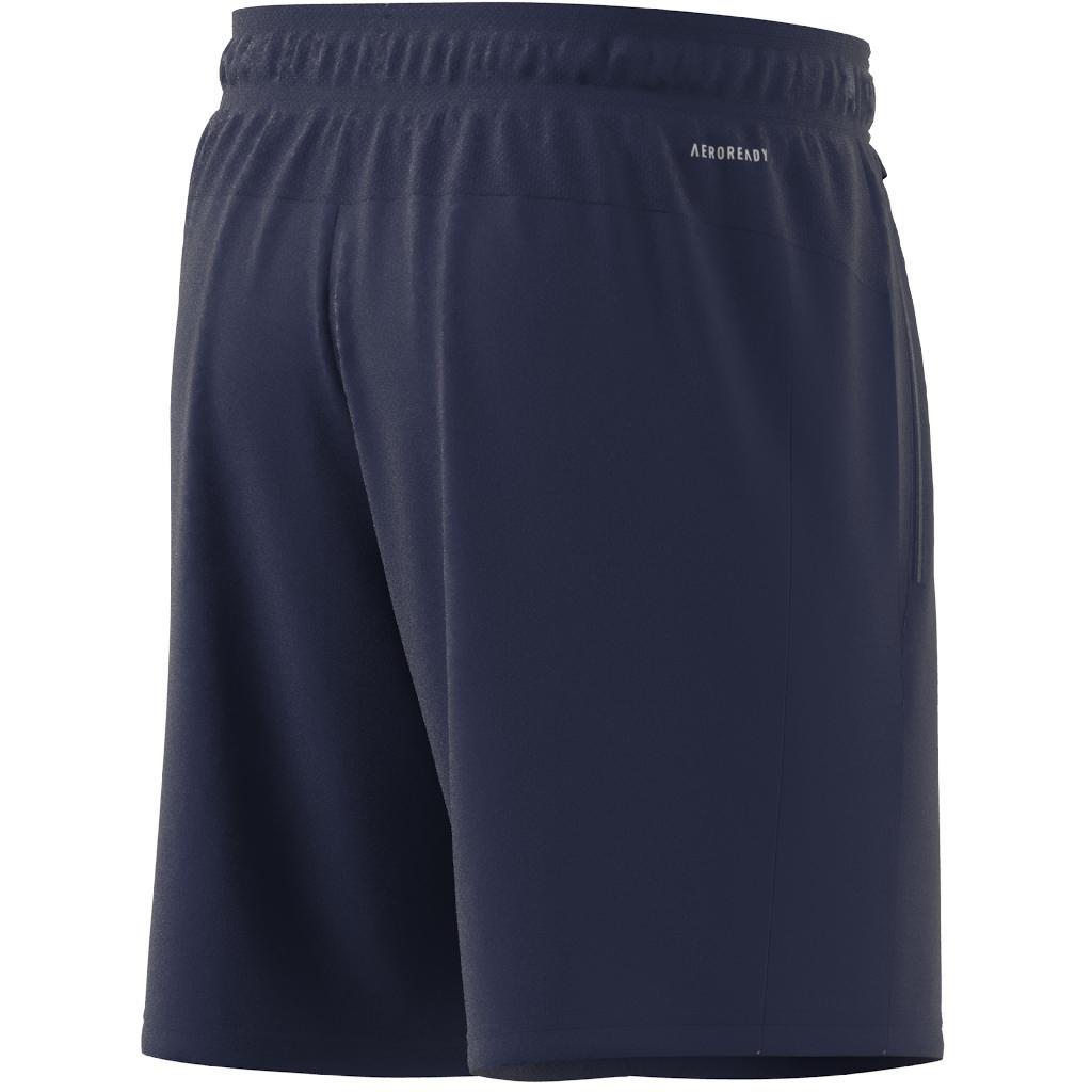 Train Essentials Woven Training Shorts, Blue, , large image number 7
