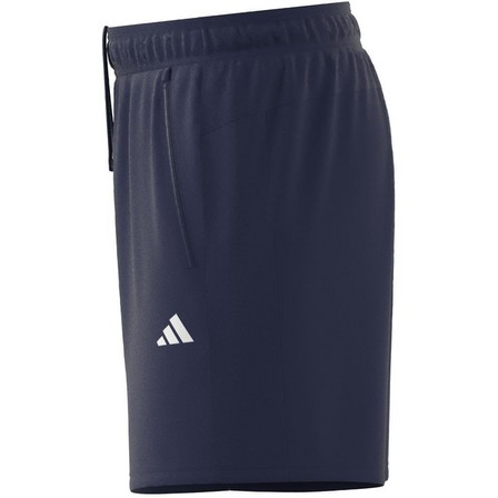 Men Train Essentials Woven Training Shorts, Blue, A701_ONE, large image number 9