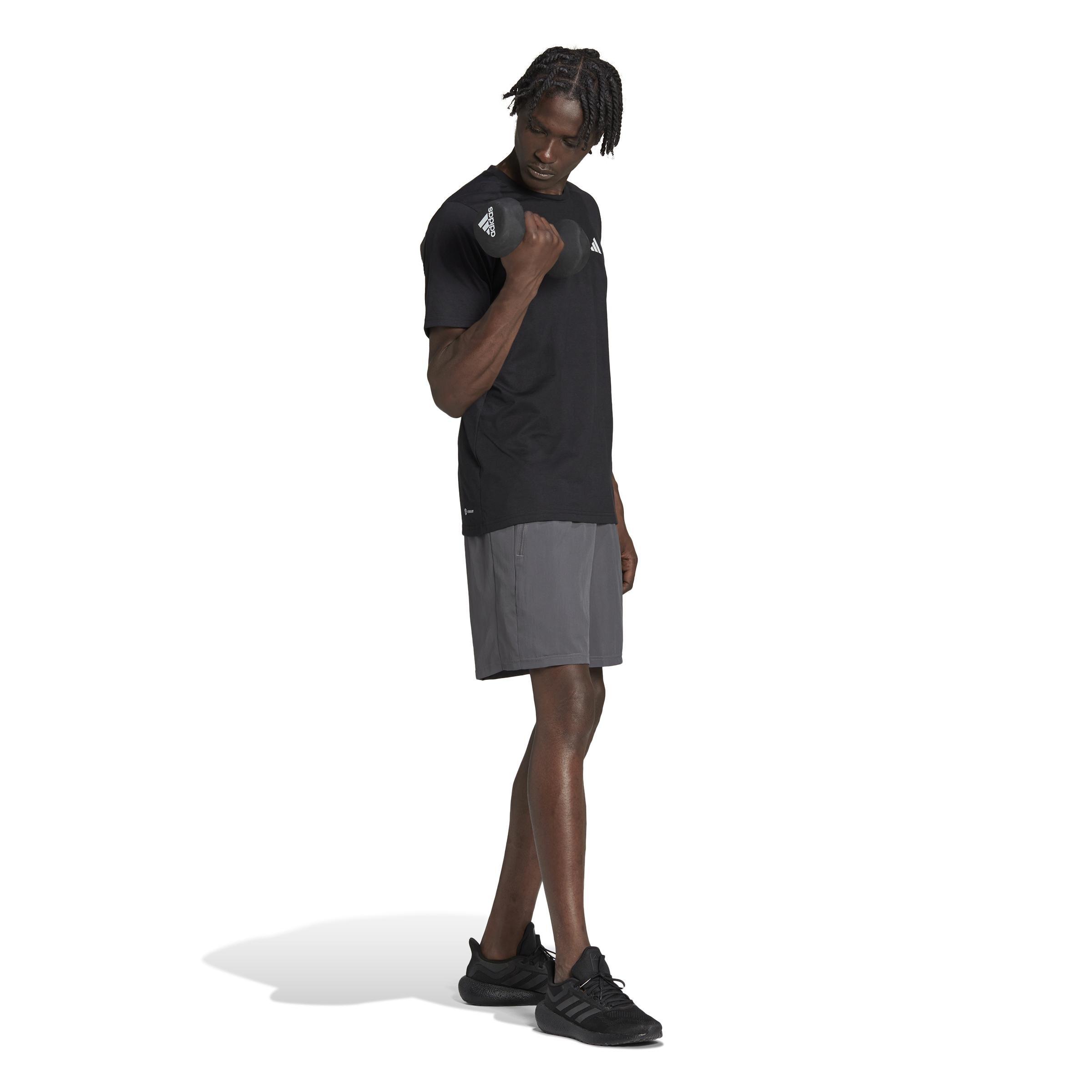 Train Essentials Woven Training Shorts, Grey, , large image number 6