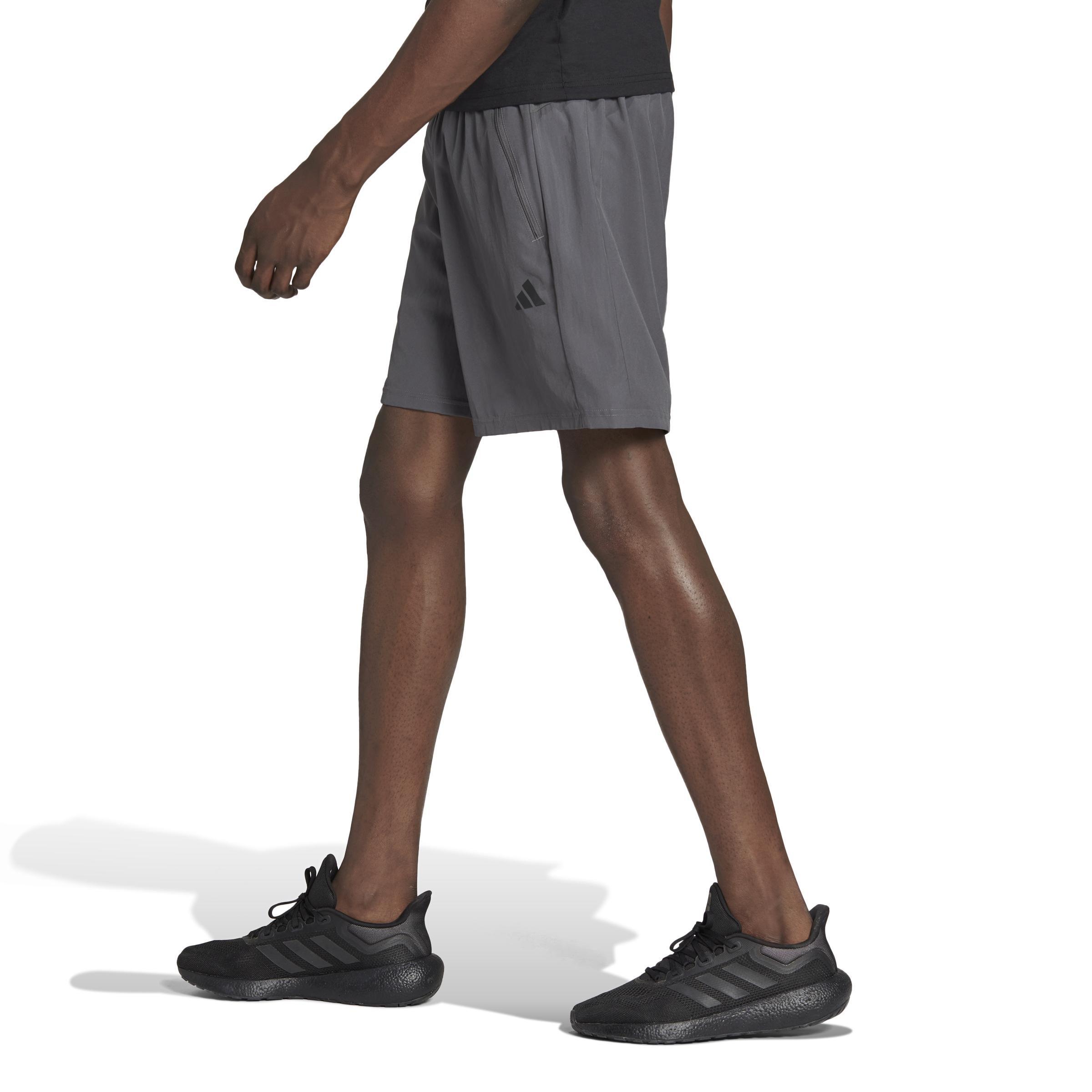 Train Essentials Woven Training Shorts, Grey, , large image number 7
