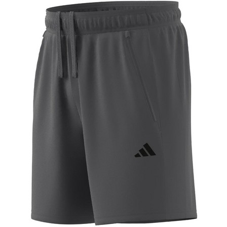 Men Train Essentials Woven Training Shorts, Grey, A701_ONE, large image number 9