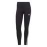 Women Essentials 3-Stripes High-Waisted Single Jersey Leggings, Black, A701_ONE, thumbnail image number 0
