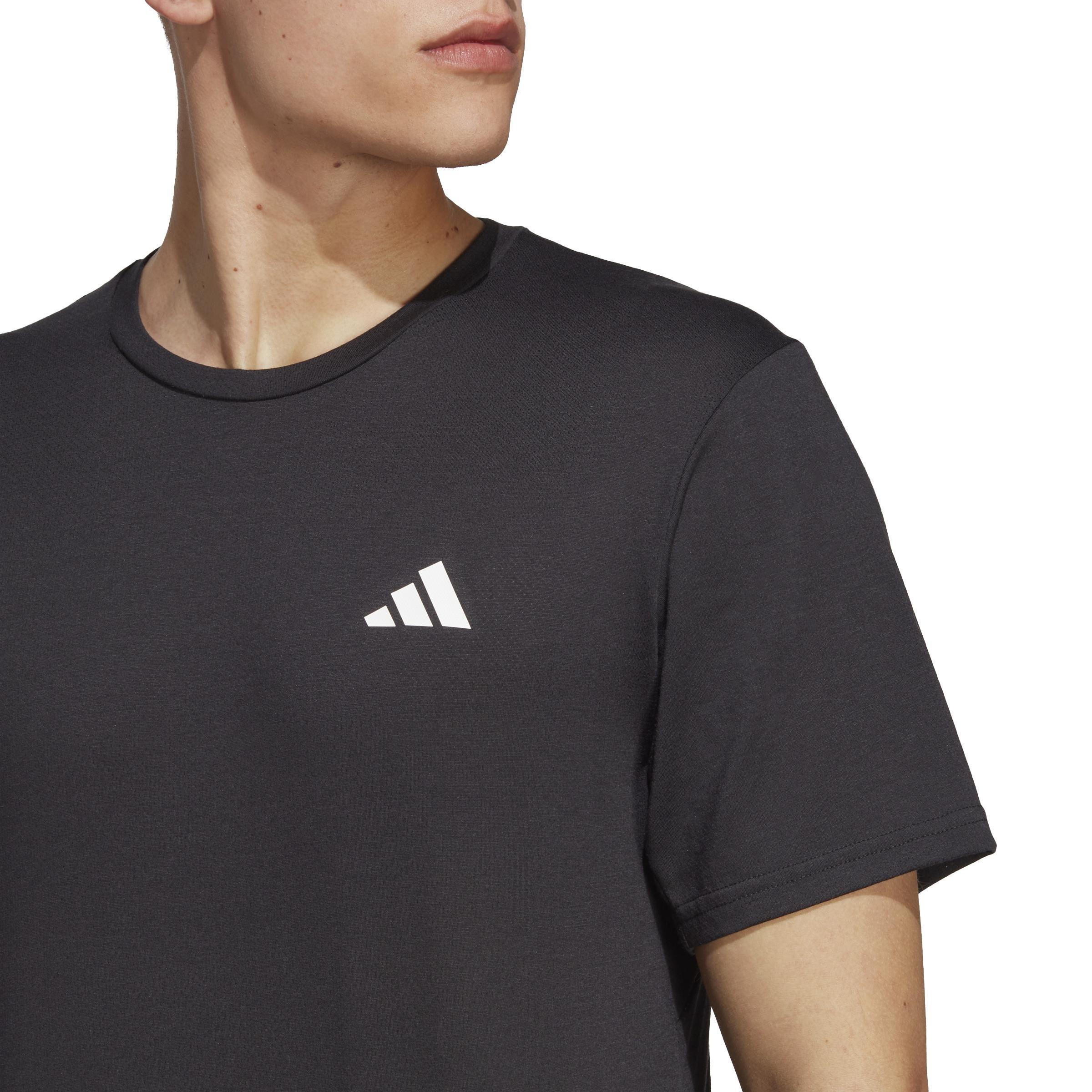 Men Train Essentials Comfort Training T-Shirt, Black, A701_ONE, large image number 4