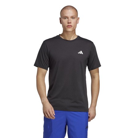 Men Train Essentials Comfort Training T-Shirt, Black, A701_ONE, large image number 11