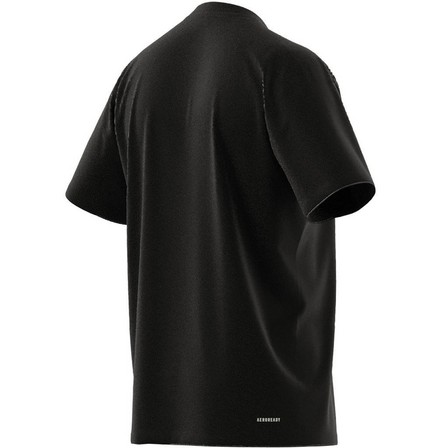 Men Train Essentials Comfort Training T-Shirt, Black, A701_ONE, large image number 12