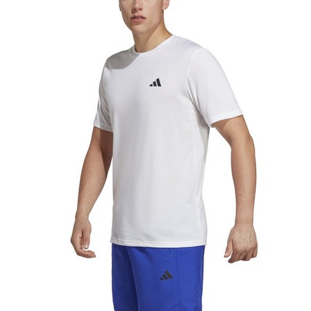 Men Train Essentials Comfort Training T-Shirt, White, A701_ONE, large image number 3