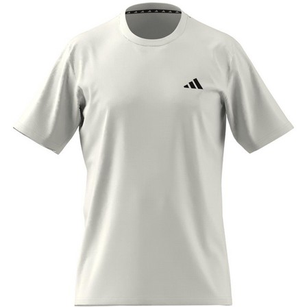 Men Train Essentials Comfort Training T-Shirt, White, A701_ONE, large image number 10