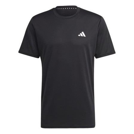 Train Essentials Training T-Shirt black Male Adult, A701_ONE, large image number 2