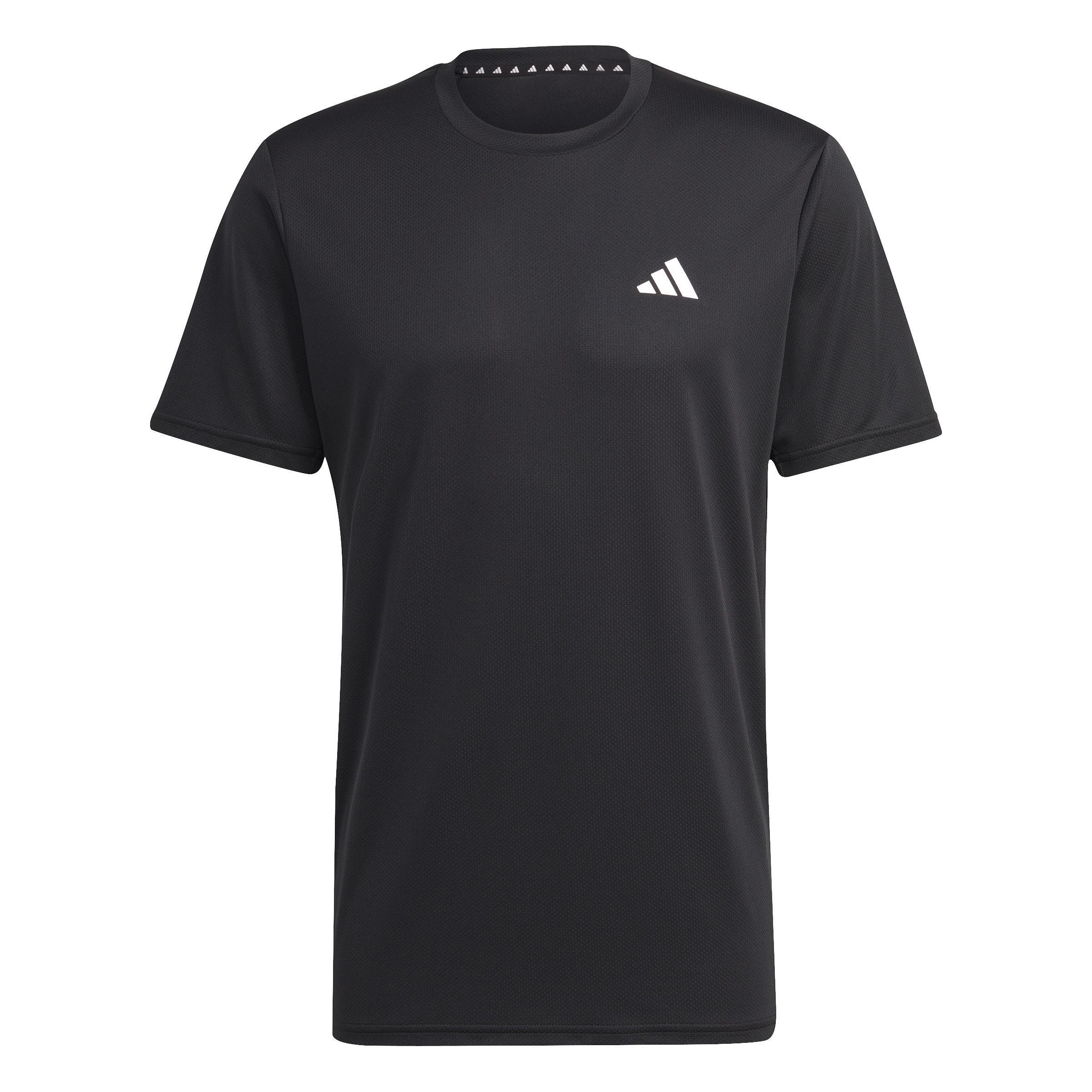 Men Train Essentials Training T-Shirt, Black, A701_ONE, large image number 2