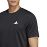 Train Essentials Training T-Shirt black Male Adult, A701_ONE, thumbnail image number 7