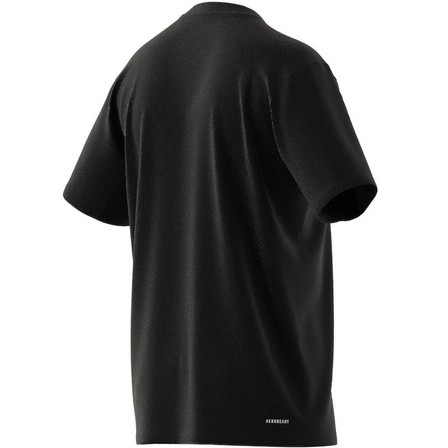 Train Essentials Training T-Shirt black Male Adult, A701_ONE, large image number 13
