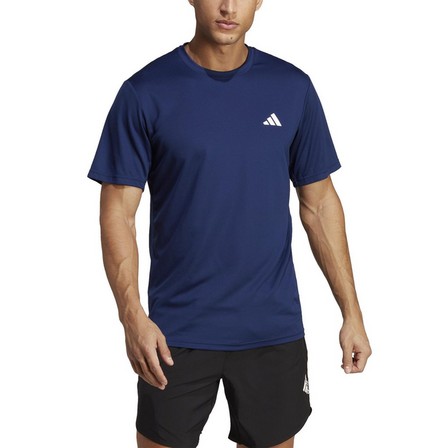 Men Train Essentials Training T-Shirt , Navy, A701_ONE, large image number 1