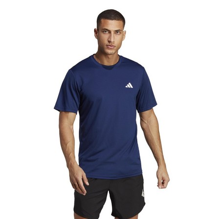 Men Train Essentials Training T-Shirt , Navy, A701_ONE, large image number 10