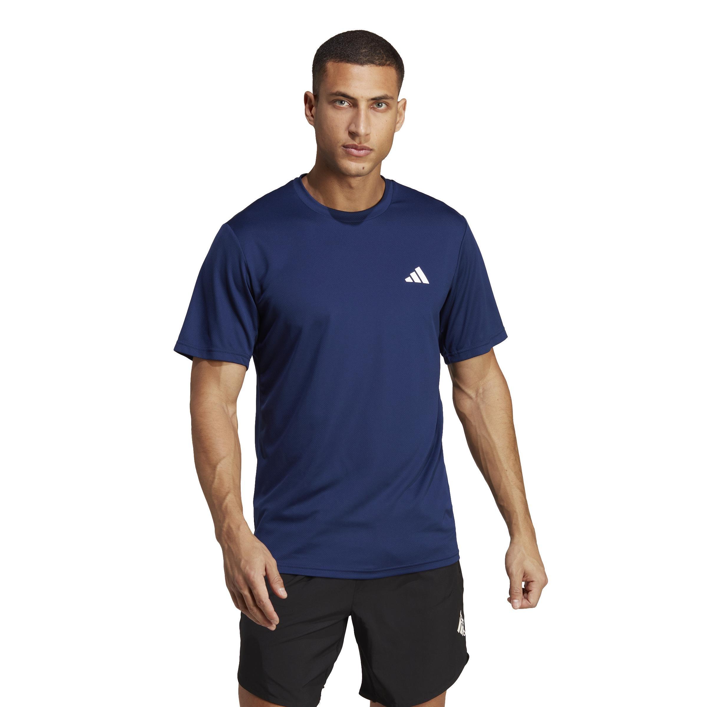 Men Train Essentials Training T-Shirt, Blue, A701_ONE, large image number 10