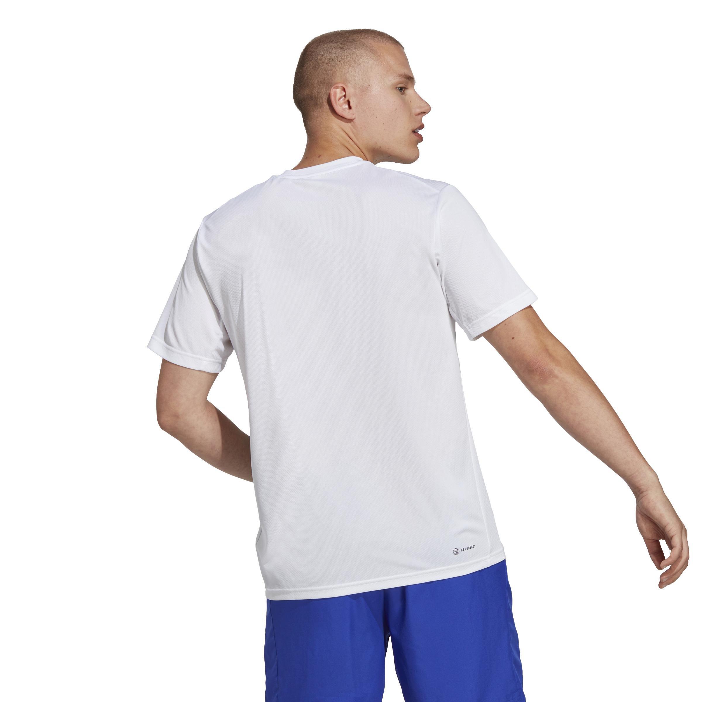 Train Essentials Training T-Shirt, White, , large image number 3
