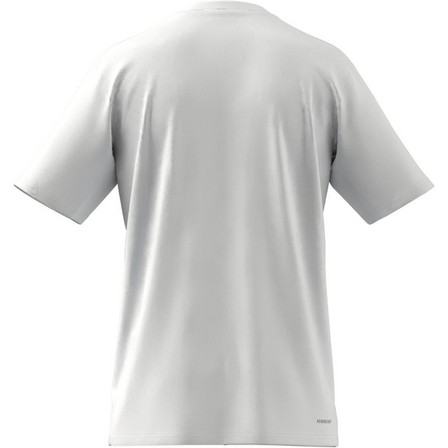 Men Train Essentials Training T-Shirt, White, A701_ONE, large image number 7
