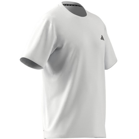 Men Train Essentials Training T-Shirt, White, A701_ONE, large image number 11