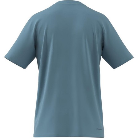 Men Train Essentials Training T-Shirt, Blue, A701_ONE, large image number 15