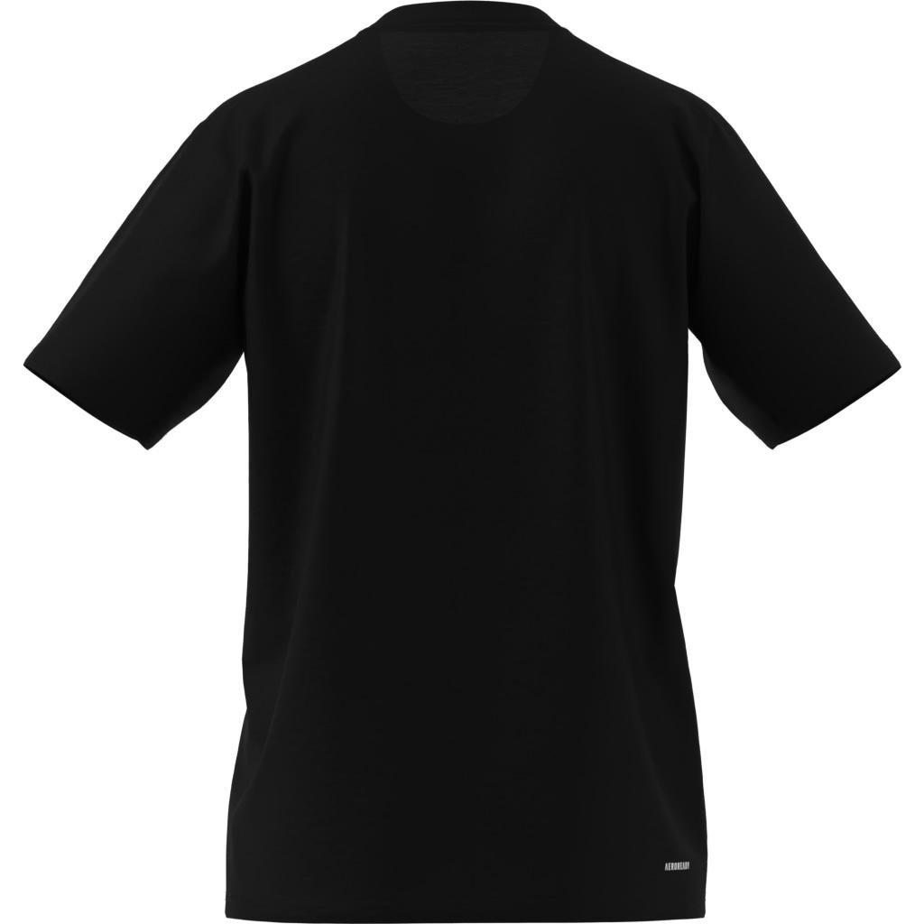 Train Essentials Feelready Training T-Shirt, Black, A701_ONE, large image number 4