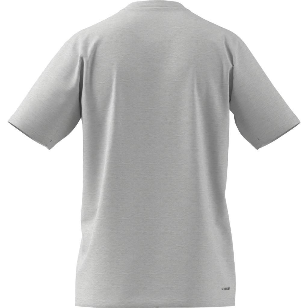 Train Essentials Feelready Training T-Shirt, White, A701_ONE, large image number 5