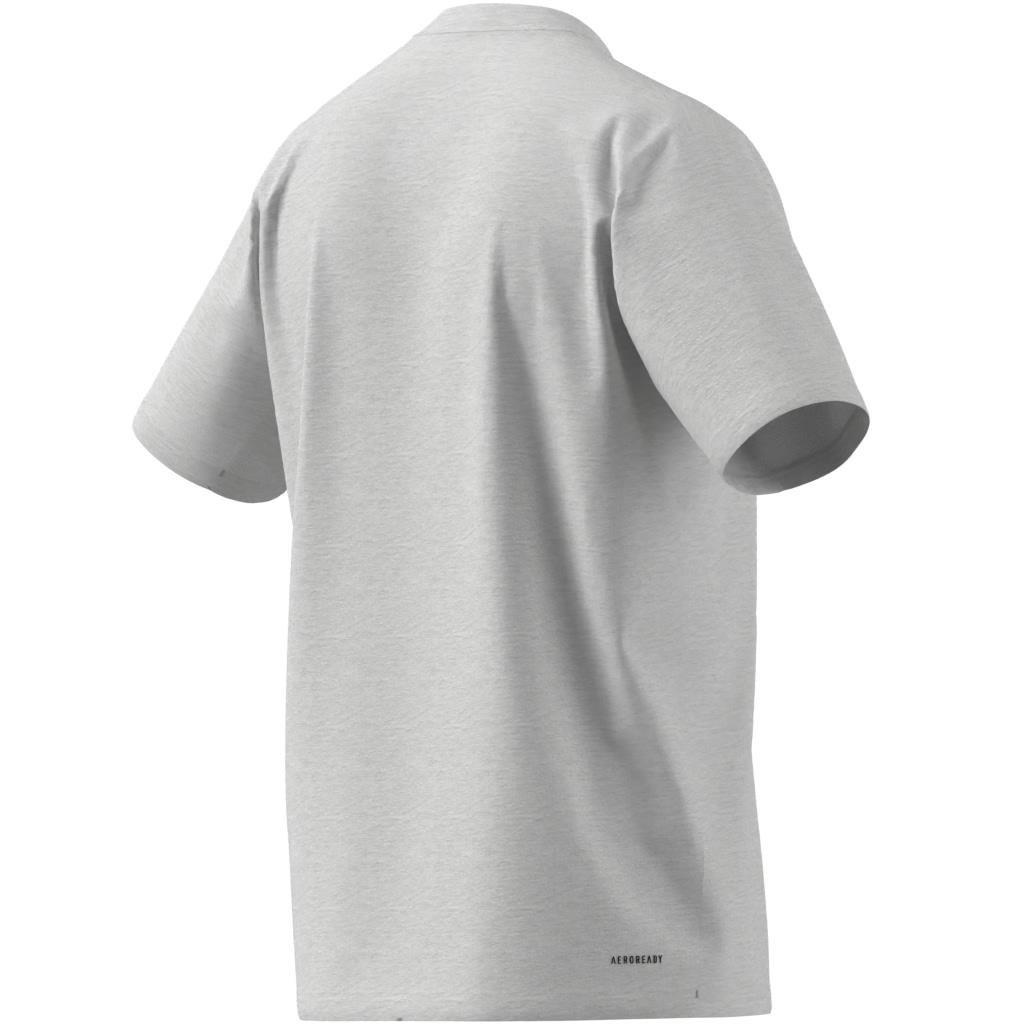 Train Essentials Feelready Training T-Shirt, White, A701_ONE, large image number 6