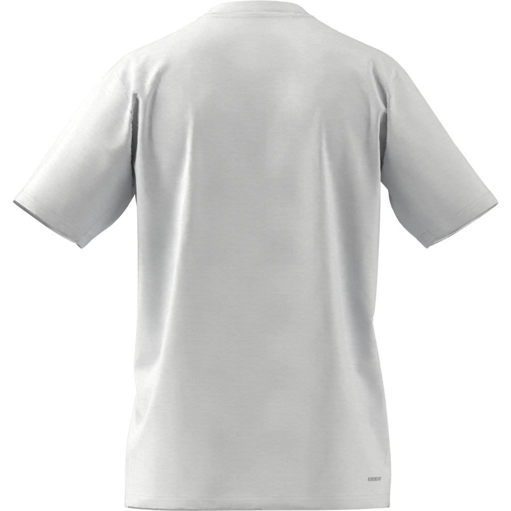 Train Essentials Feelready Training T-Shirt, White, A701_ONE, large image number 11