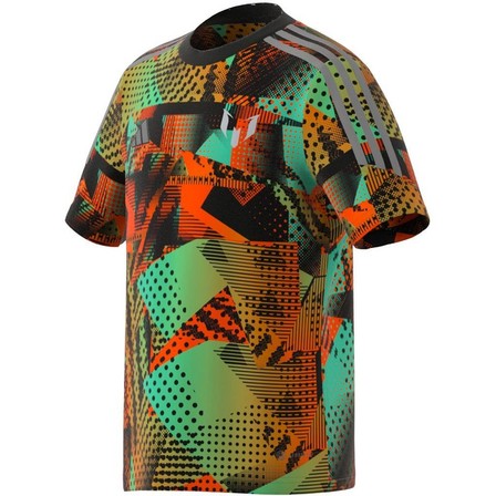 Kids Unisex Messi Graphic Training Jersey, Multicolour, A701_ONE, large image number 13