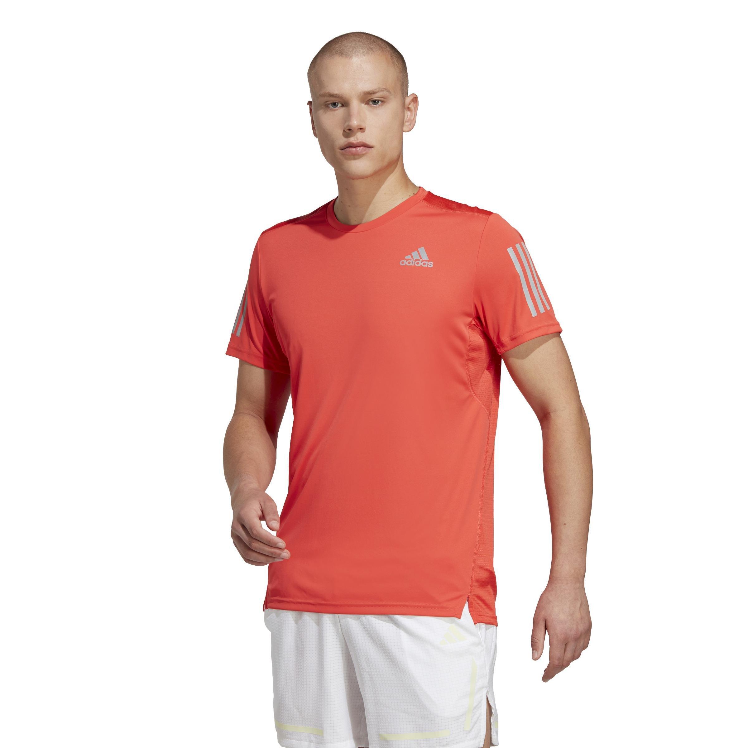 Men Own The Run T-Shirt, Red, A701_ONE, large image number 6