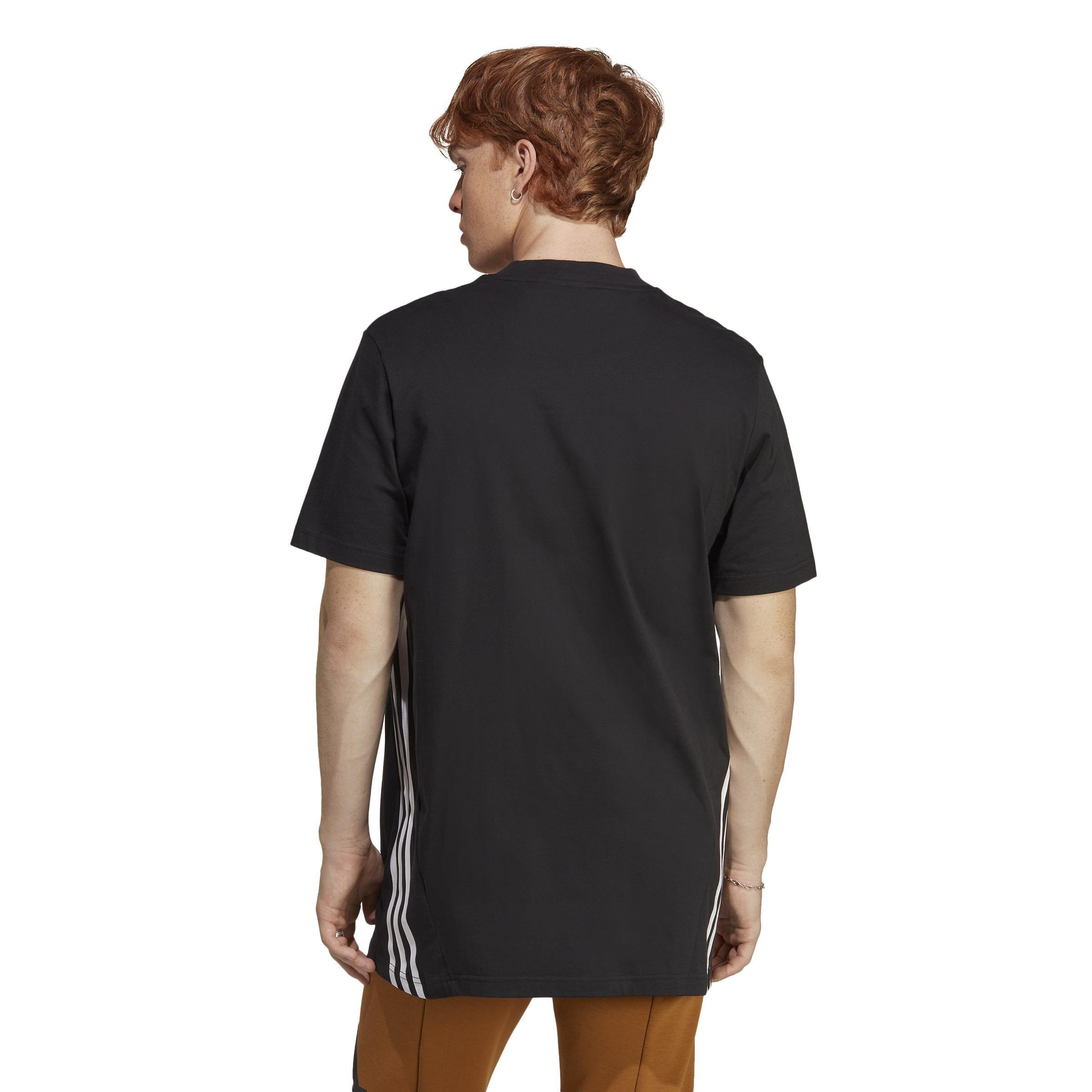 Men Future Icons 3-Stripes T-Shirt, Black, A701_ONE, large image number 2