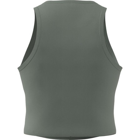 Women Lounge Rib Tank Top, Green, A701_ONE, large image number 14