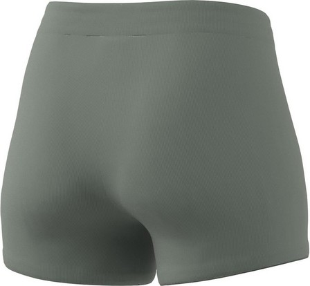 Women Lounge Rib Booty Shorts, Green, A701_ONE, large image number 1