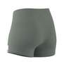 Women Lounge Rib Booty Shorts, Green, A701_ONE, thumbnail image number 3