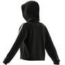 Women French Terry Crop Hoodie, Black, A701_ONE, thumbnail image number 7
