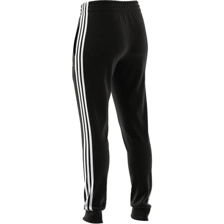 Women Essentials 3-Stripes French Terry Cuffed Joggers, Black, A701_ONE, large image number 13