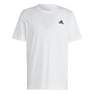 Men Essentials Single Jersey Embroidered Small Logo T-Shirt, White, A701_ONE, thumbnail image number 0