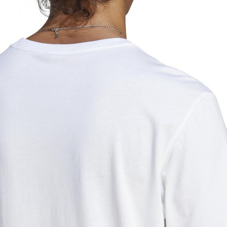 Men Essentials Single Jersey Embroidered Small Logo T-Shirt, White, A701_ONE, large image number 4