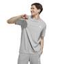 Men Essentials Single Jersey Embroidered Small Logo T-Shirt, Grey, A701_ONE, thumbnail image number 0