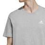 adidas - Men Essentials Single Jersey Embroidered Small Logo T-Shirt, Grey