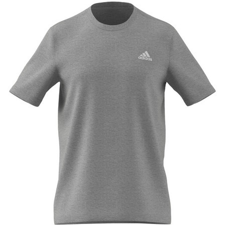 Men Essentials Single Jersey Embroidered Small Logo T-Shirt, Grey, A701_ONE, large image number 14